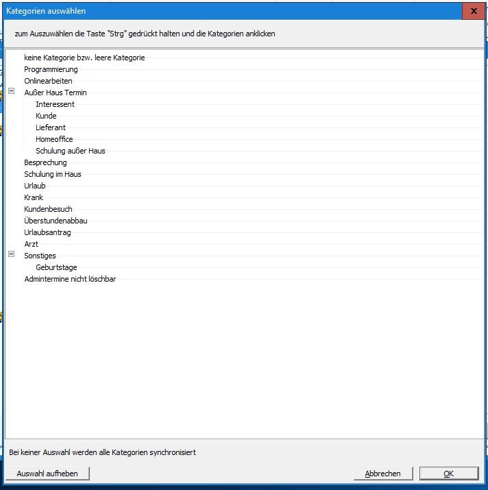 GoogleSyncKatAuswahl2