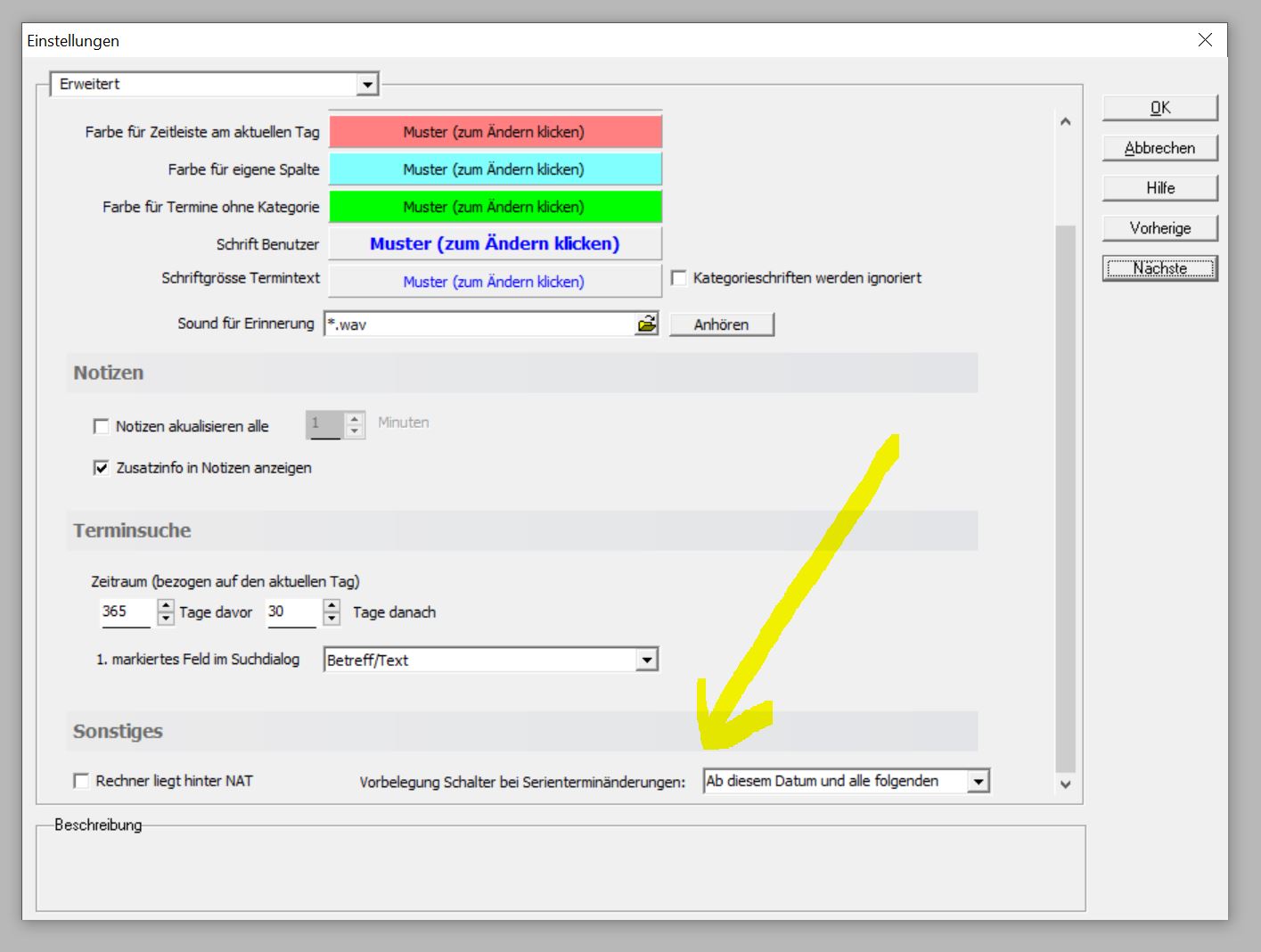 VorbelegungSchalterSerienterminänderung1
